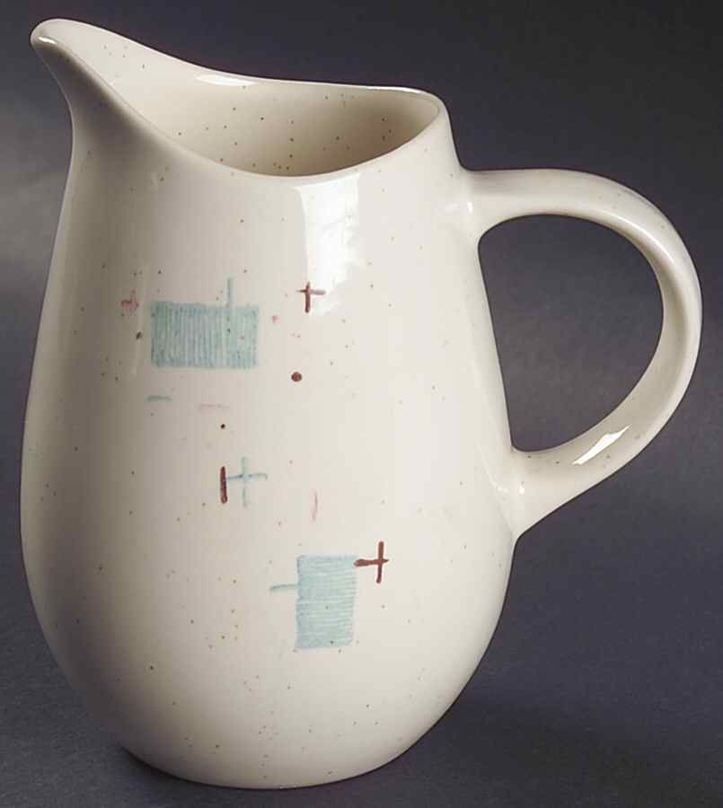 Heavenly Days Blue White 16 Oz Pitcher by Metlox - Poppytrail - Vernon-1