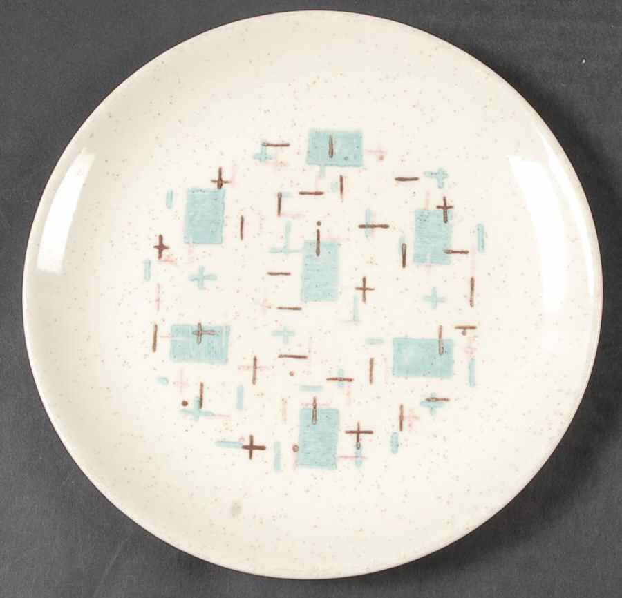 Heavenly Days Blue White Salad Plate by Metlox - Poppytrail - Vernon-1