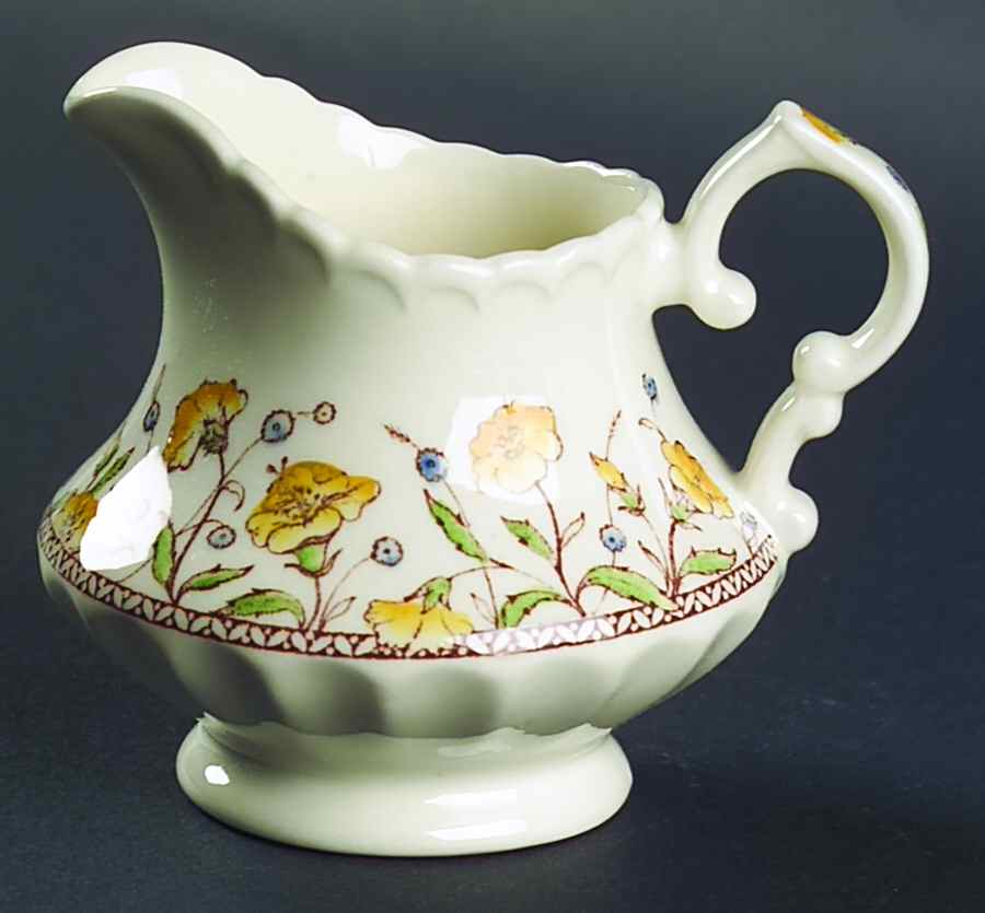 Hibiscus Creamer by Metlox - Poppytrail - Vernon-1