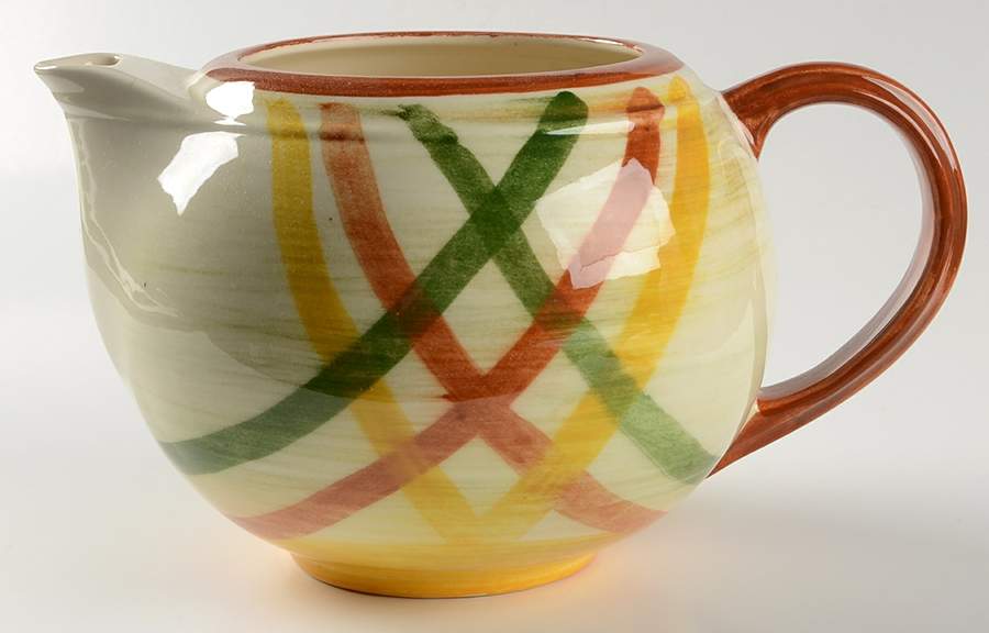 Homespun Teapot No Lid by Metlox - Poppytrail - Vernon-1