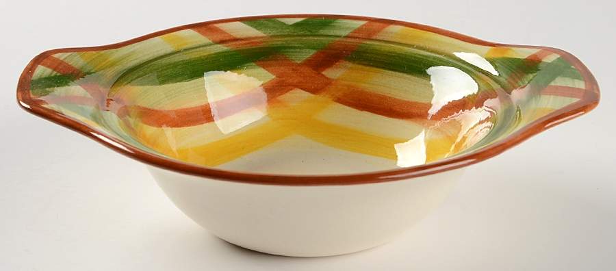 Homespun Lugged Chowder Bowl by Metlox - Poppytrail - Vernon-1