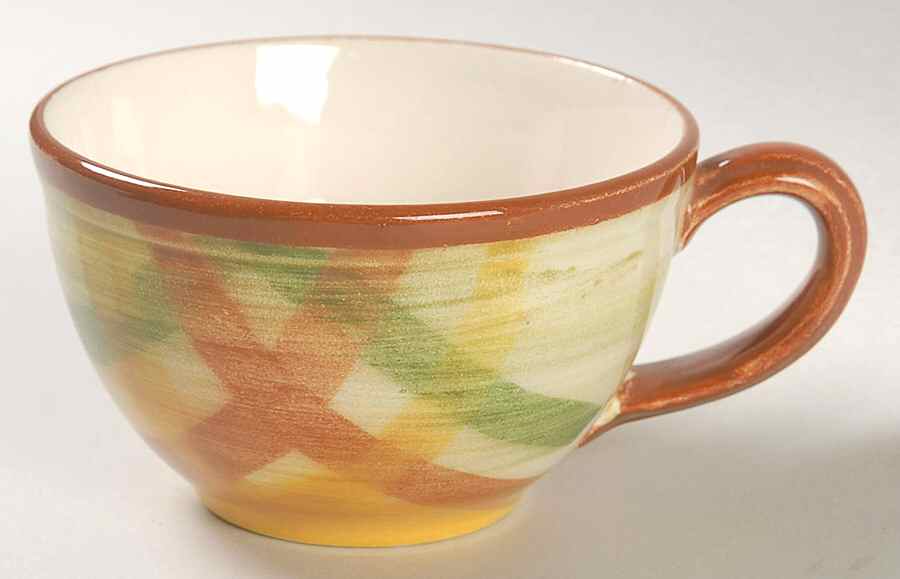 Homespun Flat Demitasse Cup by Metlox - Poppytrail - Vernon-1