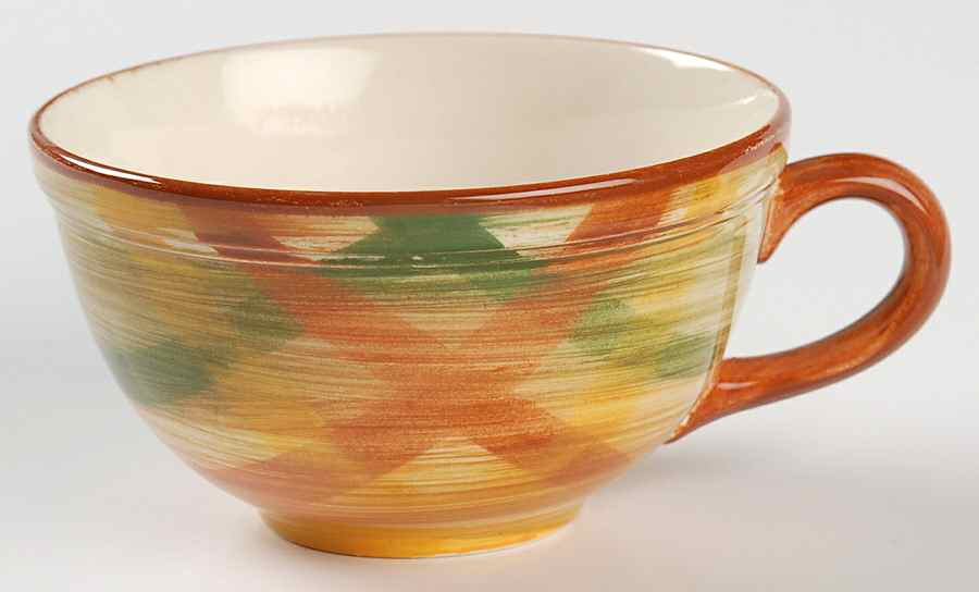 Homespun Flat Cup by Metlox - Poppytrail - Vernon-1