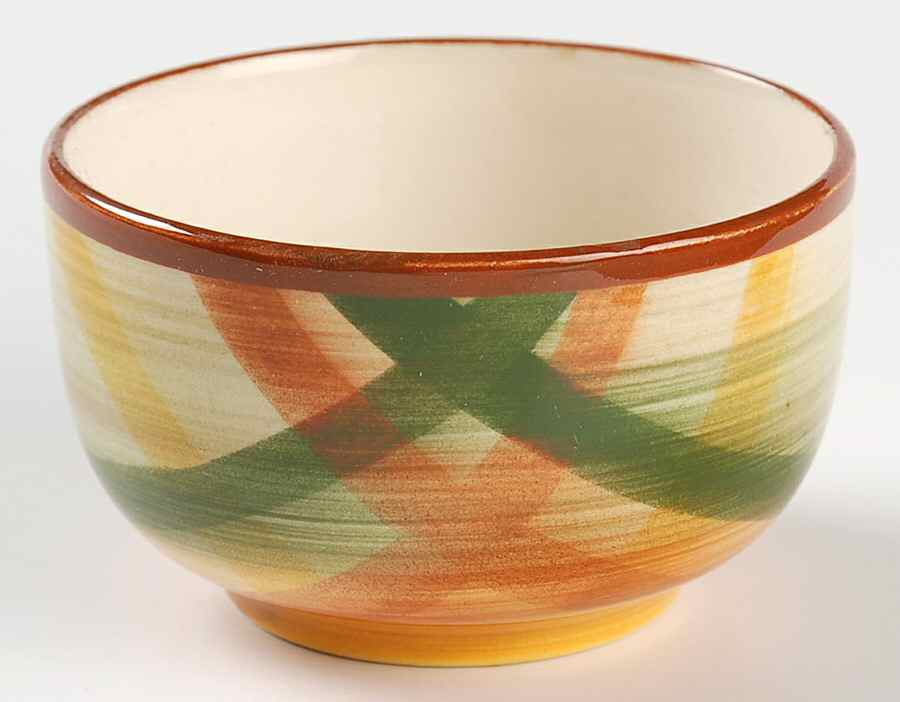Homespun Custard Cup by Metlox - Poppytrail - Vernon-1