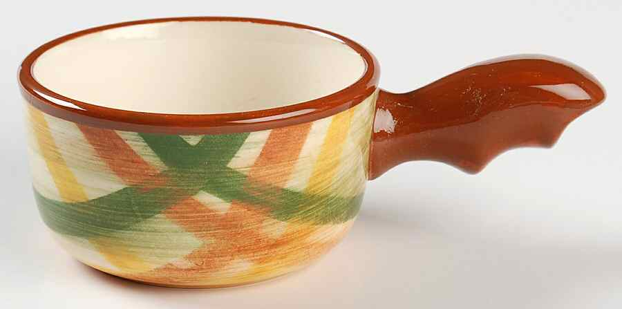 Homespun Chicken Pie Server No Lid by Metlox - Poppytrail - Vernon-1