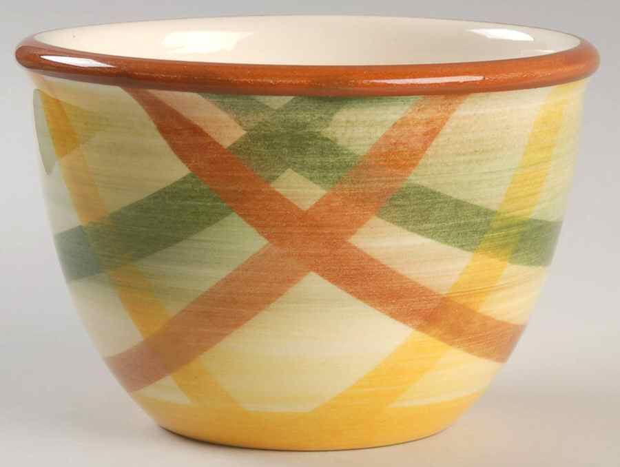 Homespun 6" Mixing Bowl by Metlox - Poppytrail - Vernon-1