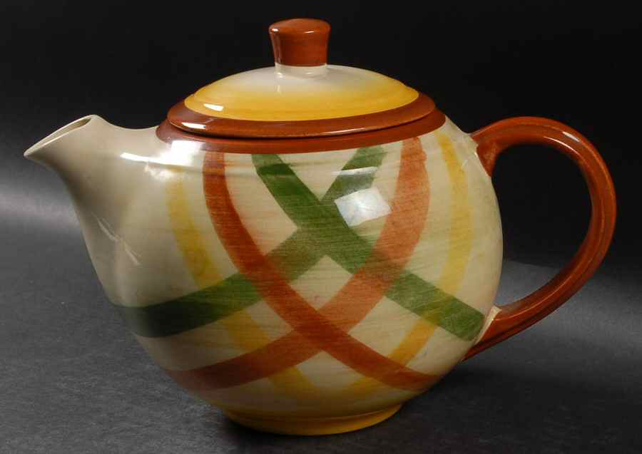 Homespun Teapot & Lid by Metlox - Poppytrail - Vernon-1