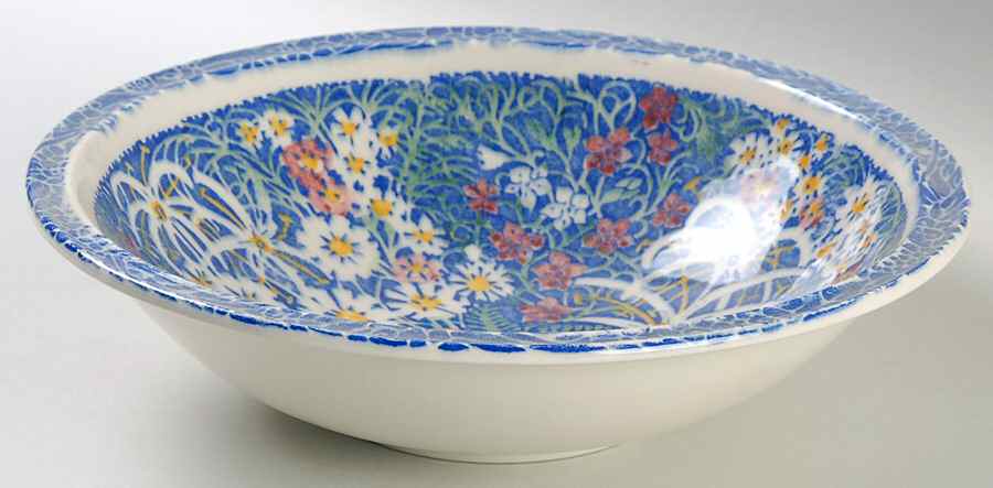 Honolulu 9" Round Vegetable Bowl by Metlox - Poppytrail - Vernon-1