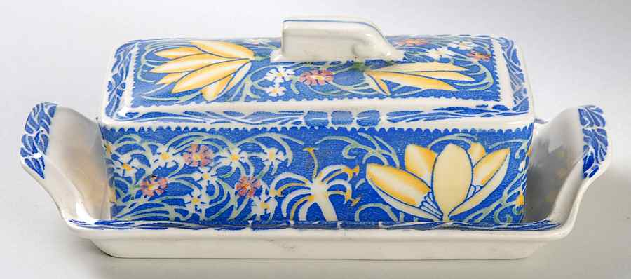 Honolulu 1/4 Lb Covered Butter by Metlox - Poppytrail - Vernon-1