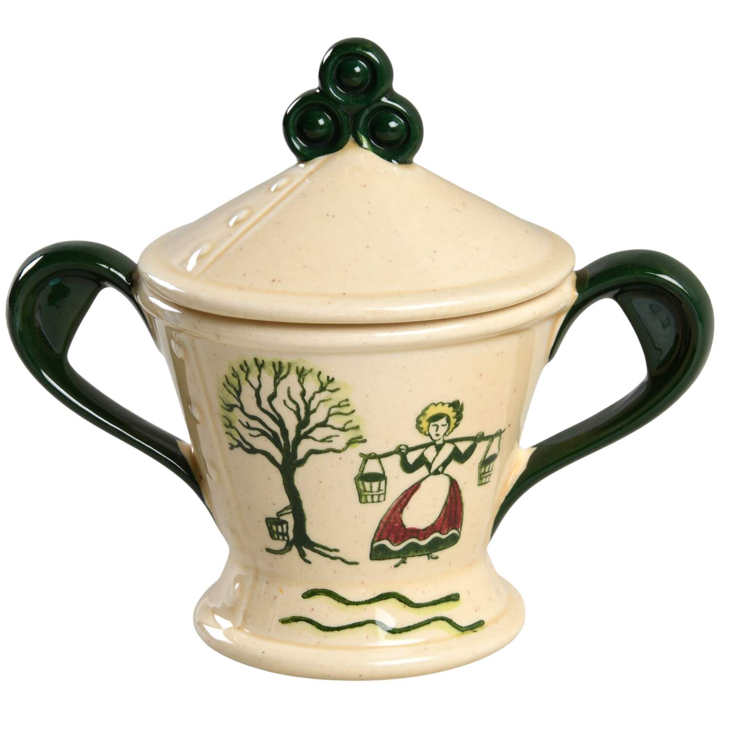 Homestead Provincial Sugar Bowl & Lid by Metlox - Poppytrail - Vernon-1