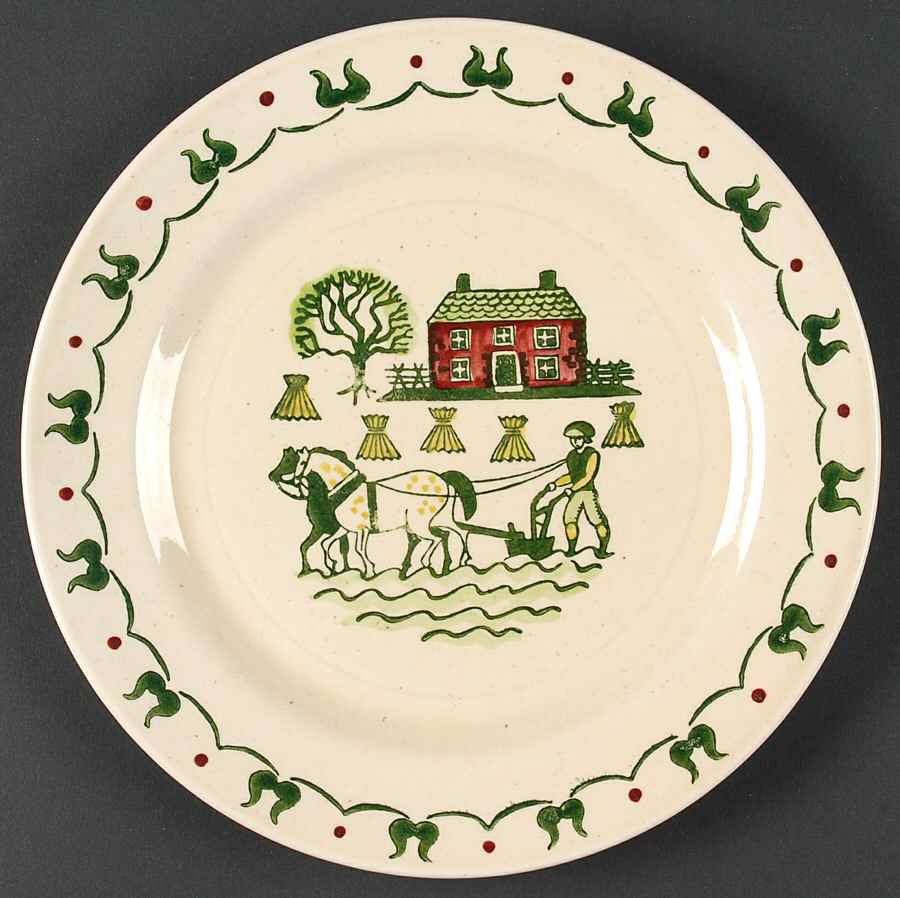 Homestead Provincial Luncheon Plate by Metlox - Poppytrail - Vernon-1