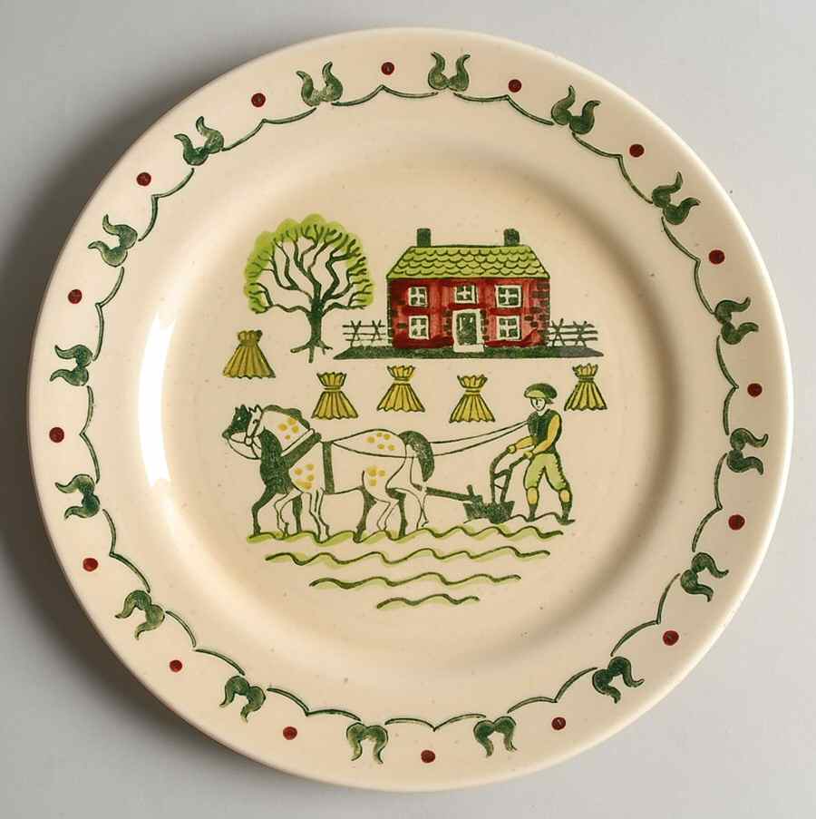 Homestead Provincial Dinner Plate by Metlox - Poppytrail - Vernon-1