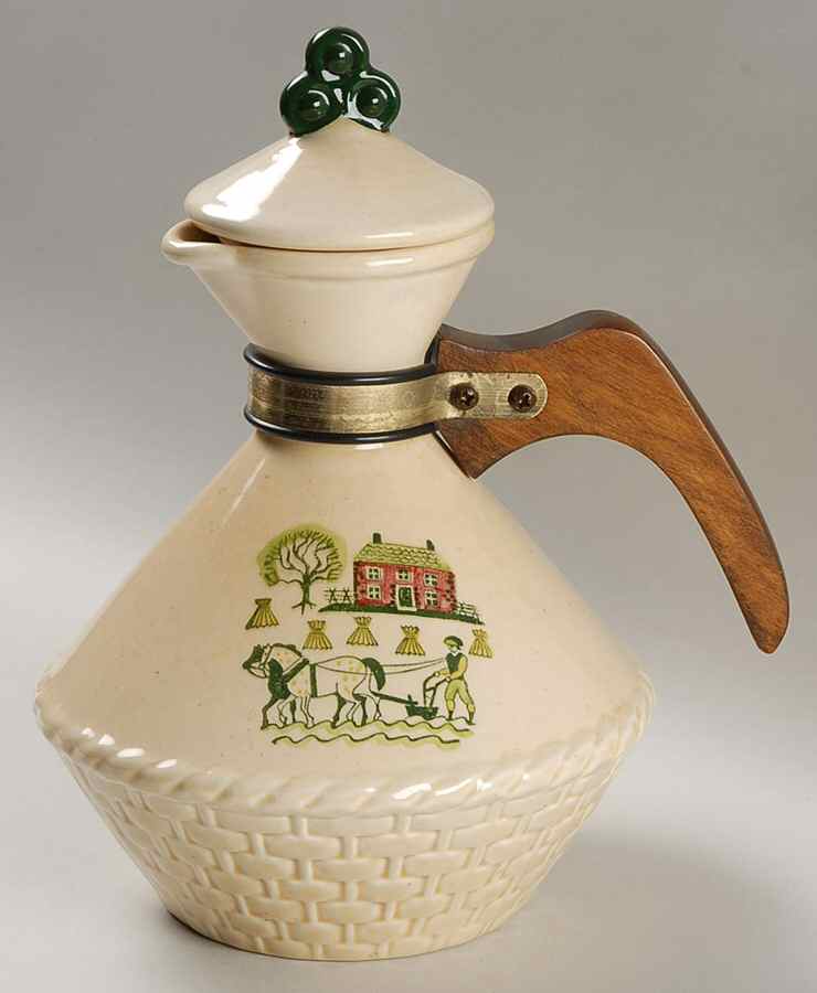 Homestead Provincial Carafe & Lid by Metlox - Poppytrail - Vernon-1