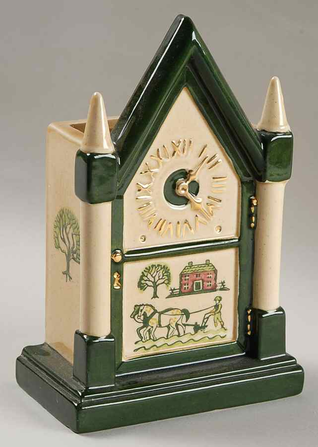 Homestead Provincial Steeple Clock by Metlox - Poppytrail - Vernon-1