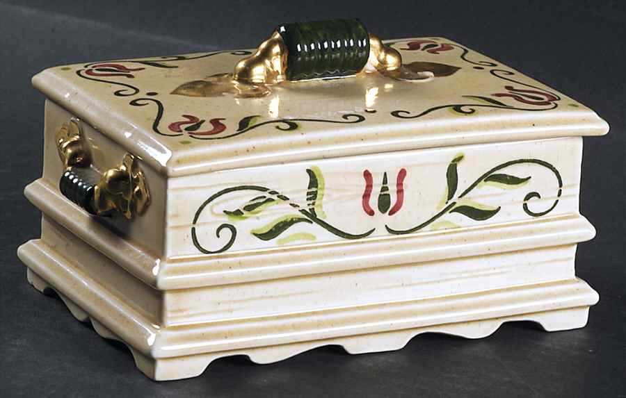 Homestead Provincial Dower Chest & Lid by Metlox - Poppytrail - Vernon-1