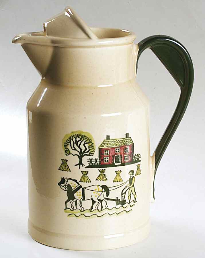 Homestead Provincial 64 Oz Pitcher by Metlox - Poppytrail - Vernon-1