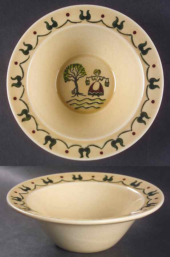 Homestead Provincial Rim Cereal Bowl by Metlox - Poppytrail - Vernon-1