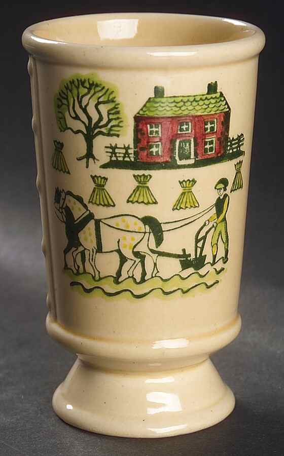 Homestead Provincial 10 Oz Tumbler by Metlox - Poppytrail - Vernon-1