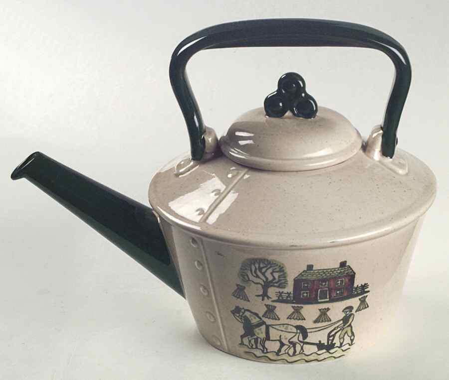 Homestead Provincial Teapot & Lid by Metlox - Poppytrail - Vernon-1