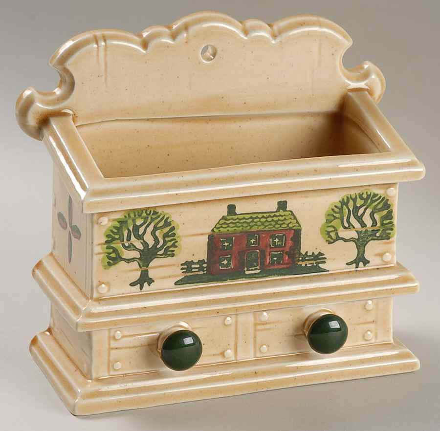 Homestead Provincial Spice Box Planer by Metlox - Poppytrail - Vernon-1