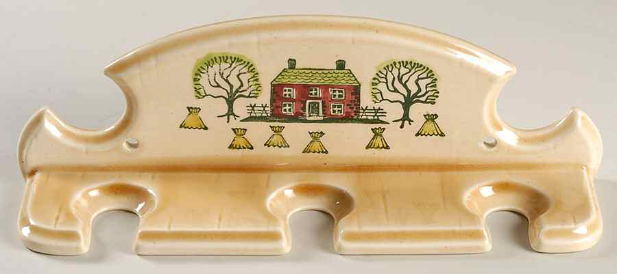 Homestead Provincial Pipkin Set Hanging Rack Only by Metlox - Poppytrail - Vernon-1