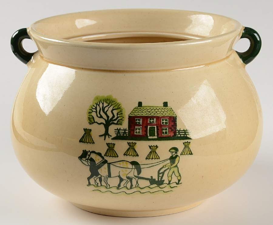 Homestead Provincial Kettle Casserole No Lid by Metlox - Poppytrail - Vernon-1