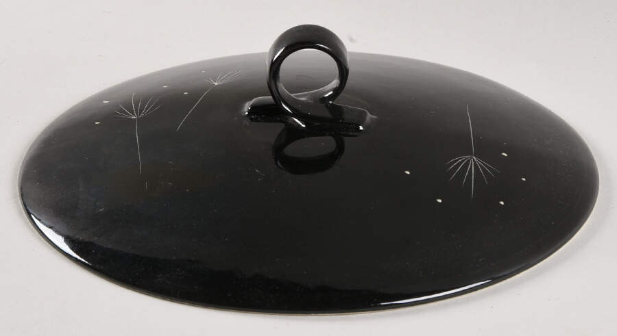 Imperial Lid for 1.5 Qt Round Casserole by Metlox - Poppytrail - Vernon-1
