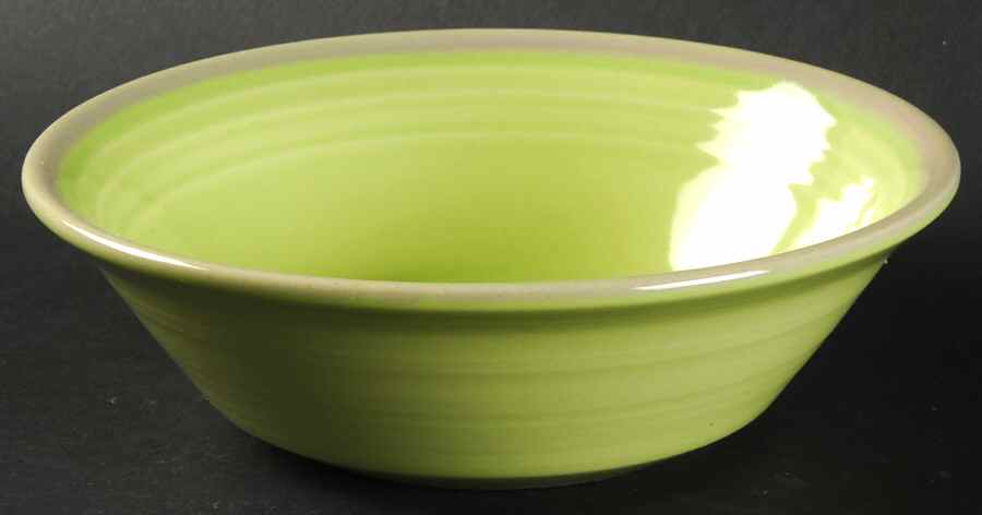 Impressions Green Coupe Cereal Bowl by Metlox - Poppytrail - Vernon-1