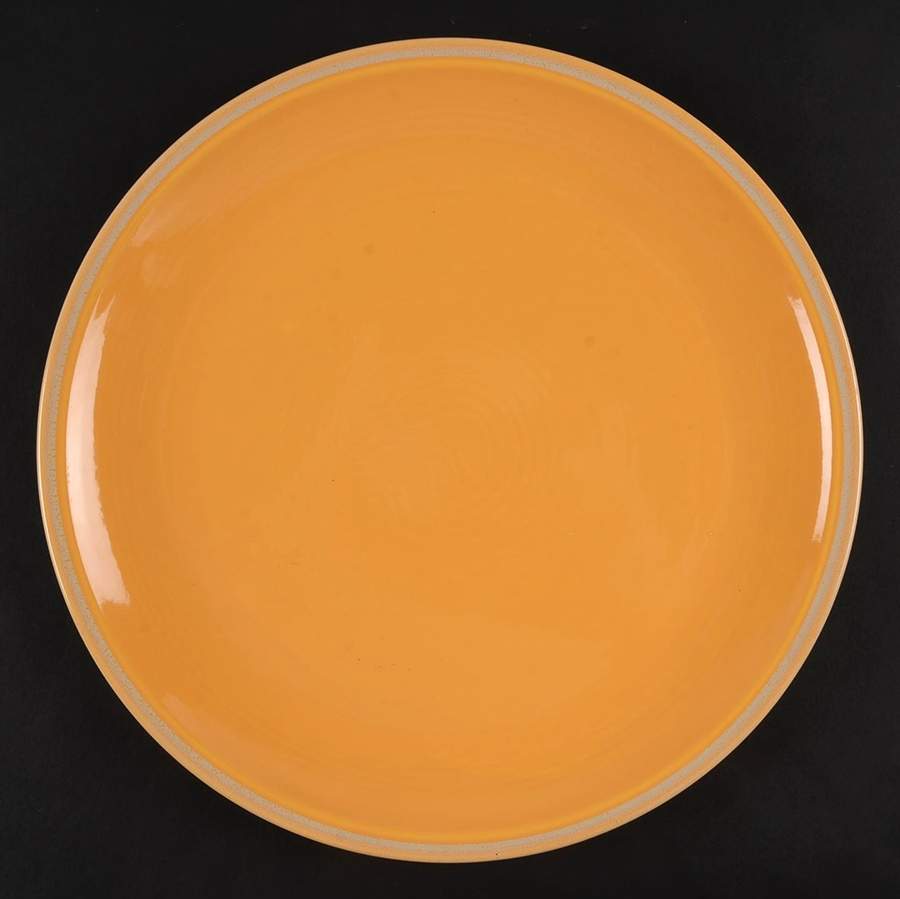 Impressions Orange Dinner Plate by Metlox - Poppytrail - Vernon-1