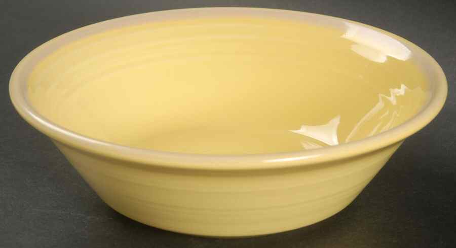 Impressions Yellow Coupe Cereal Bowl by Metlox - Poppytrail - Vernon-1