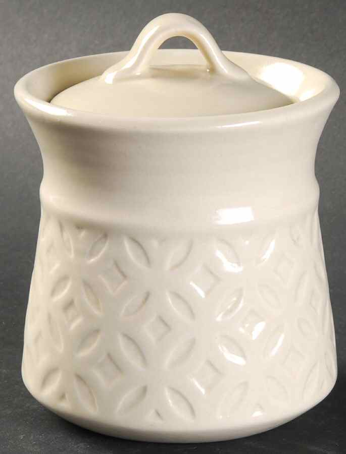 Impressions Yellow Sugar Bowl & Lid by Metlox - Poppytrail - Vernon-1