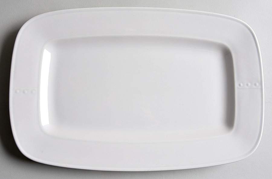 Jamestown 14" Oval Serving Platter by Metlox - Poppytrail - Vernon-1