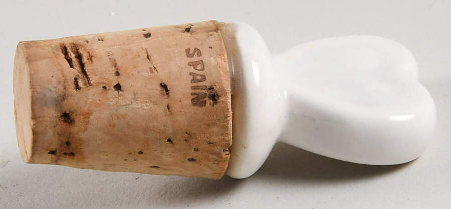 Jamestown Stopper for Vinegar/Oil by Metlox - Poppytrail - Vernon-1