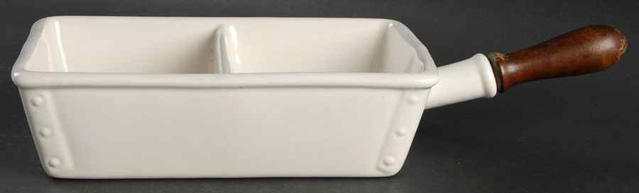 Jamestown Rectangular Divided Vegetable Bowl by Metlox - Poppytrail - Vernon-1