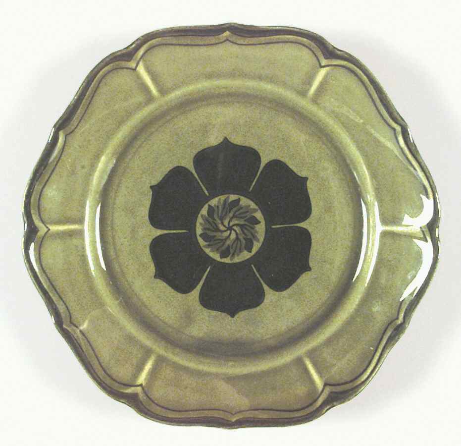 La Mancha Green Salad Plate by Metlox - Poppytrail - Vernon-1
