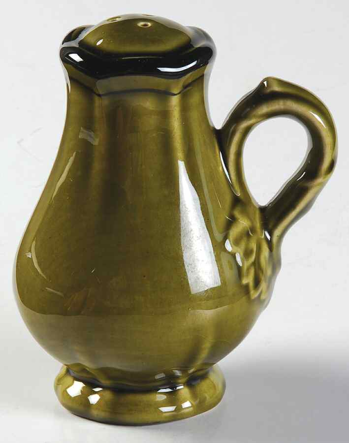 La Mancha Green Pepper Shaker by Metlox - Poppytrail - Vernon-1