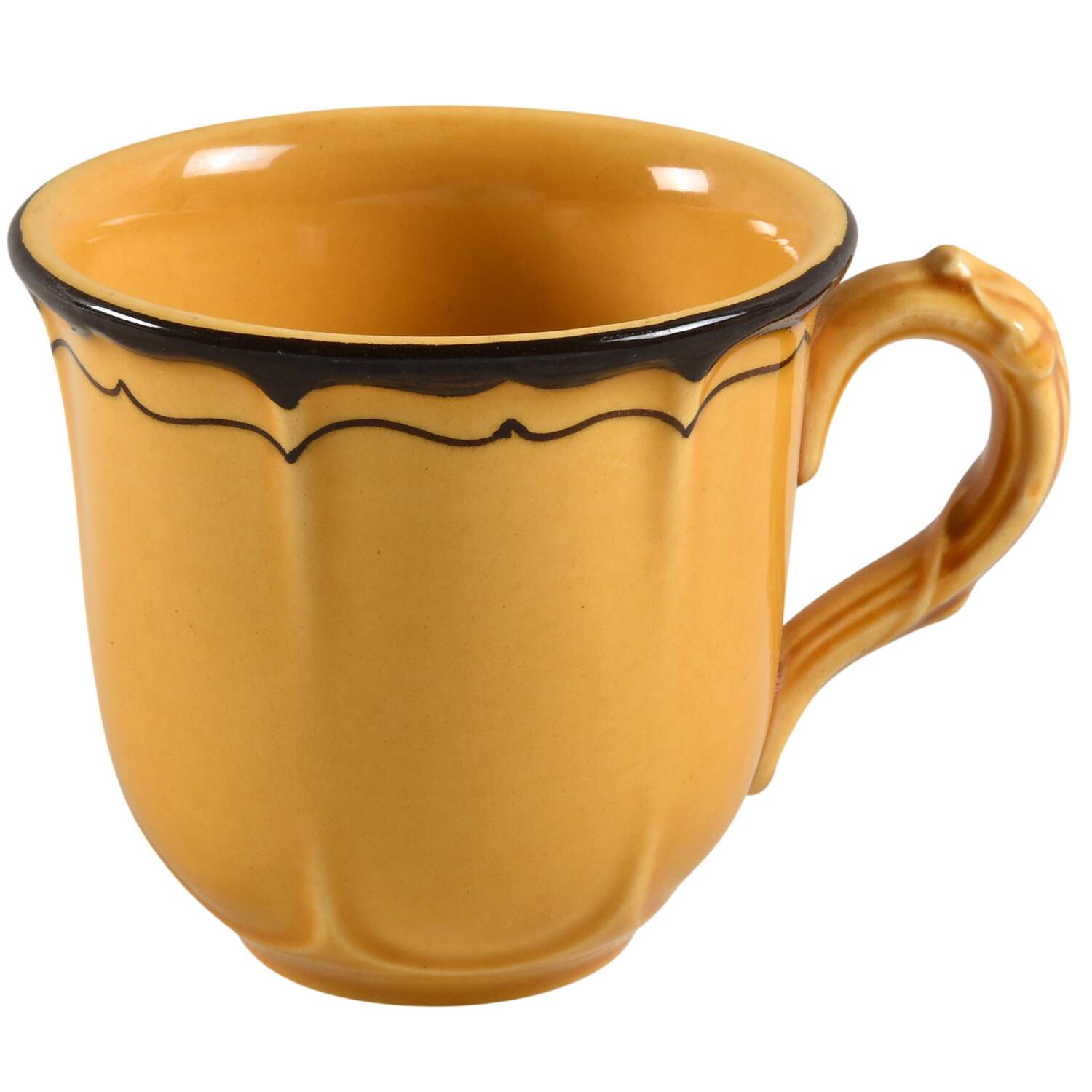 La Mancha Gold Flat Cup by Metlox - Poppytrail - Vernon-1