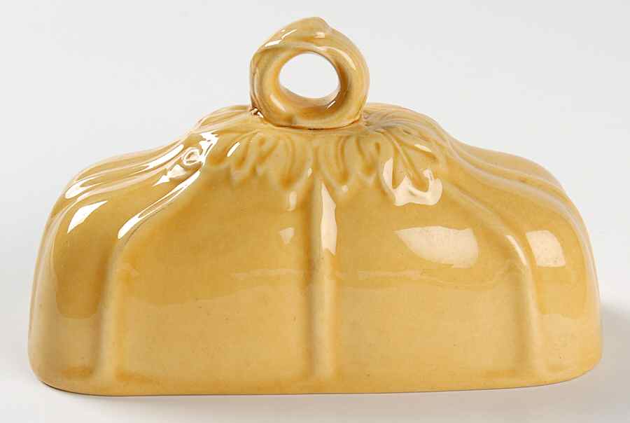 La Mancha Gold Lid for 1/4 Lb Butter by Metlox - Poppytrail - Vernon-1