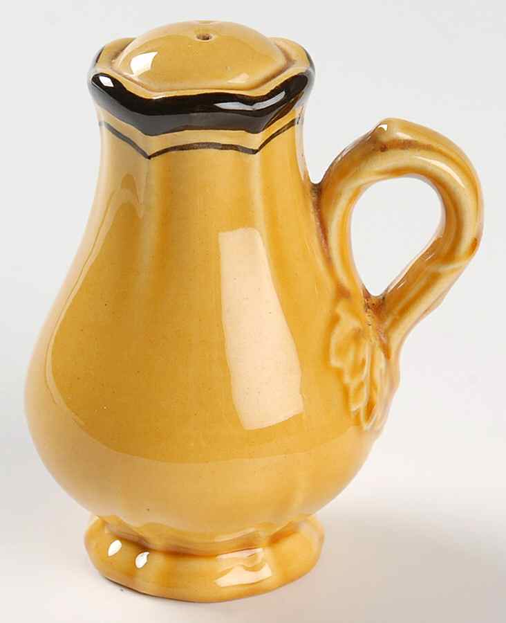 La Mancha Gold Salt Shaker by Metlox - Poppytrail - Vernon-1