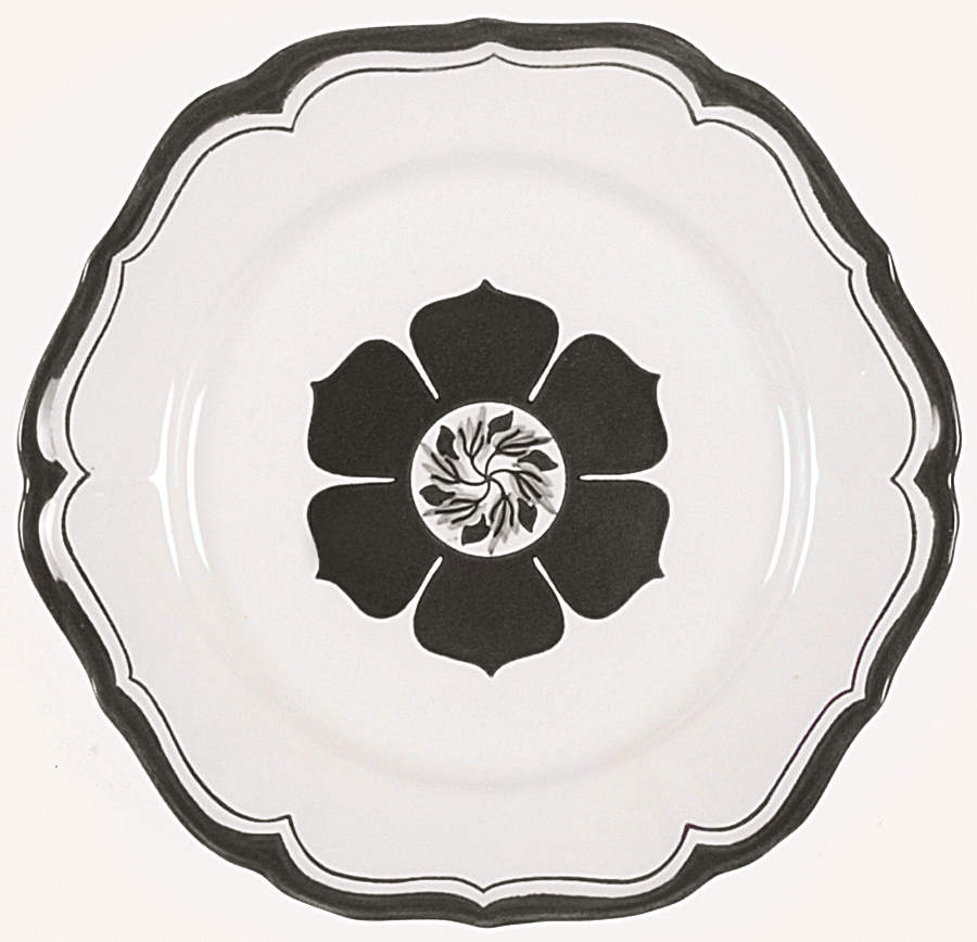 La Mancha White Salad Plate by Metlox - Poppytrail - Vernon-1