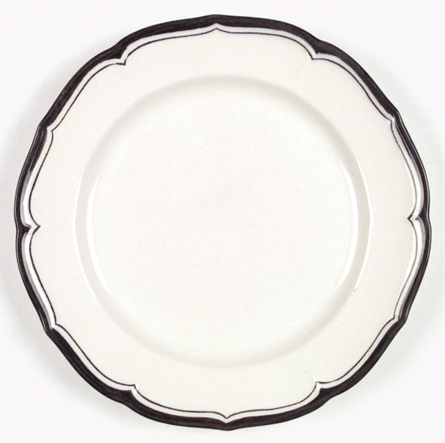 La Mancha White Dinner Plate by Metlox - Poppytrail - Vernon-1
