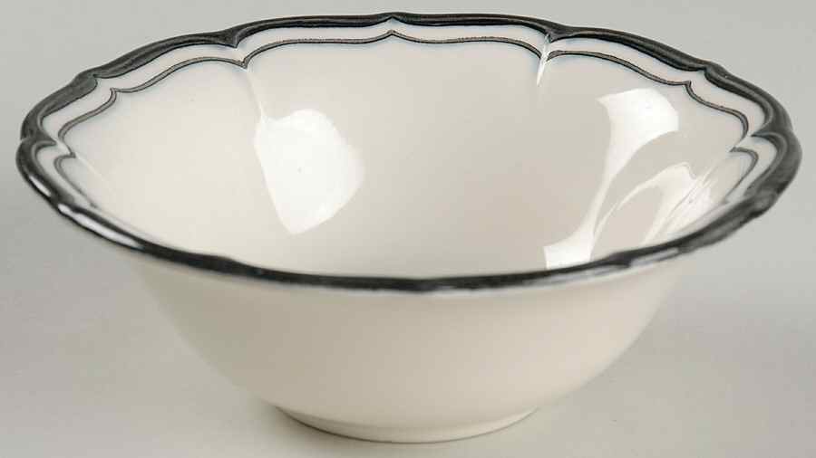 La Mancha White Coupe Cereal Bowl by Metlox - Poppytrail - Vernon-1