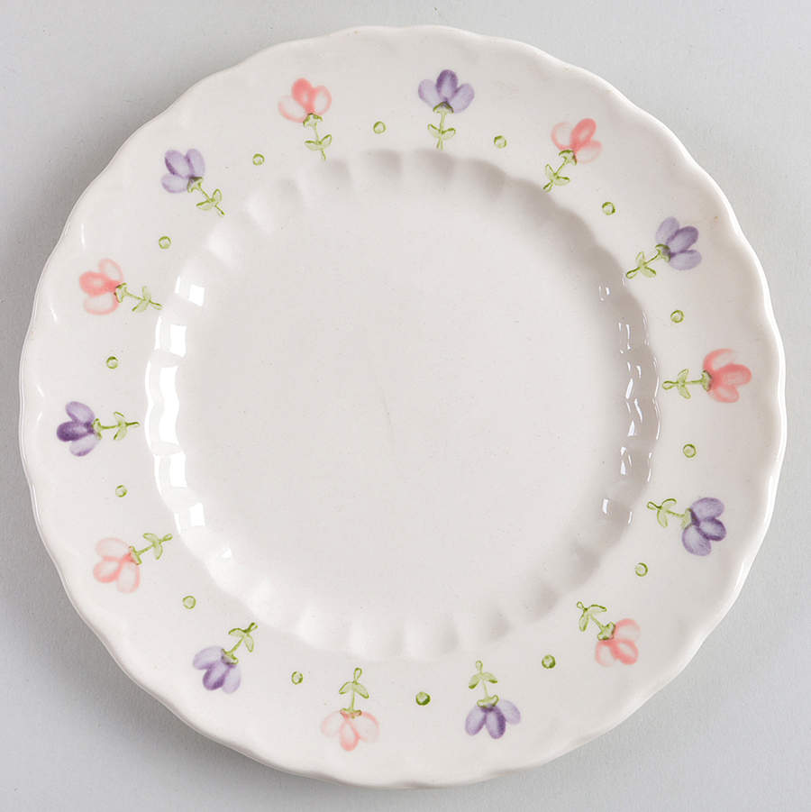 Laura Salad Plate by Metlox - Poppytrail - Vernon-1