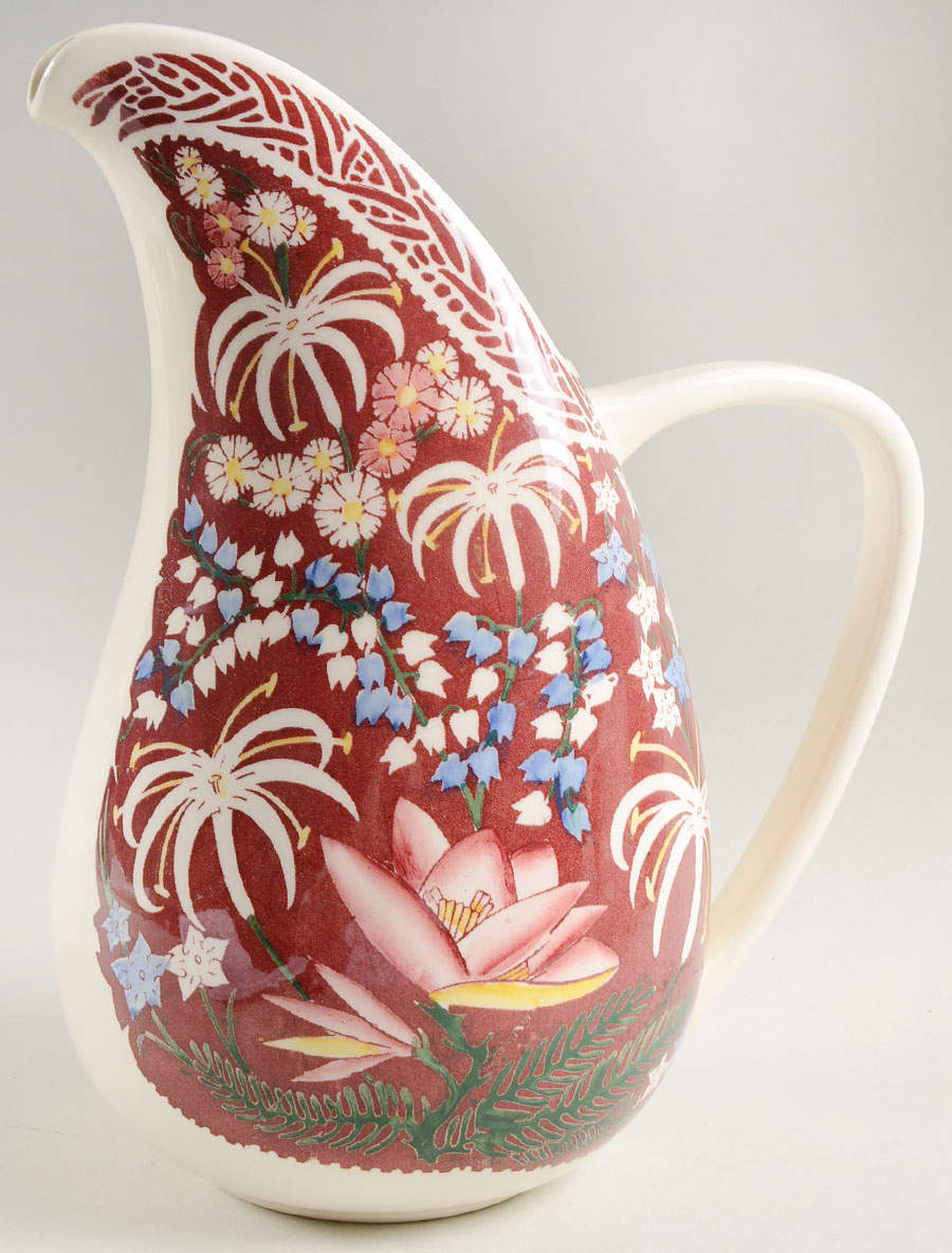 Lei Lani (San Marino Shape) 96 Oz Pitcher by Metlox - Poppytrail - Vernon-1