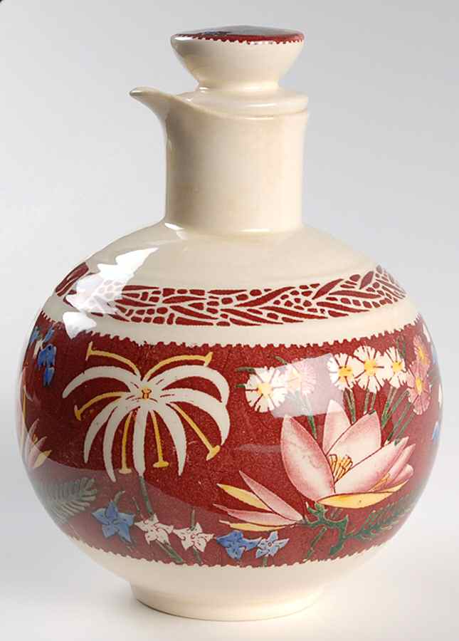 Lei Lani (San Marino Shape) Carafe & Lid by Metlox - Poppytrail - Vernon-1