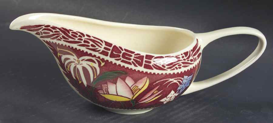 Lei Lani (San Marino Shape) Open Sauce Boat by Metlox - Poppytrail - Vernon-1