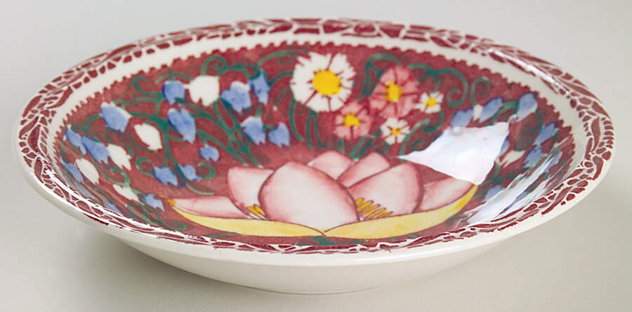 Lei Lani (Ultra Shape) Fruit/Dessert (Sauce) Bowl by Metlox - Poppytrail - Vernon-1