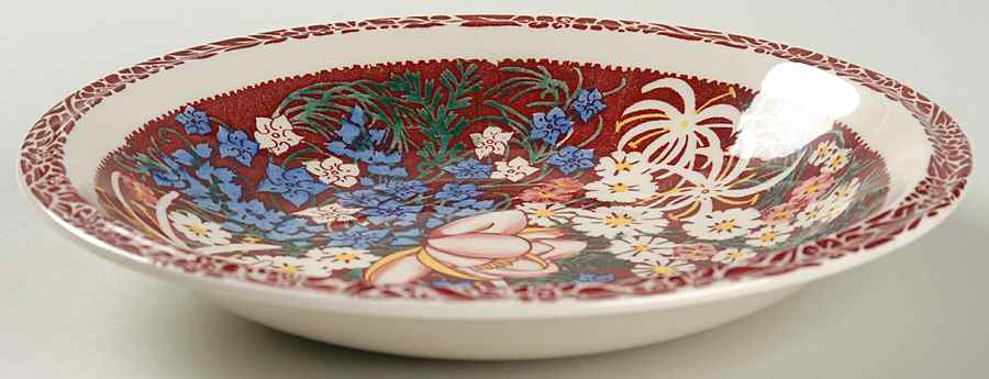 Lei Lani (Ultra Shape) Coupe Soup Bowl by Metlox - Poppytrail - Vernon-1