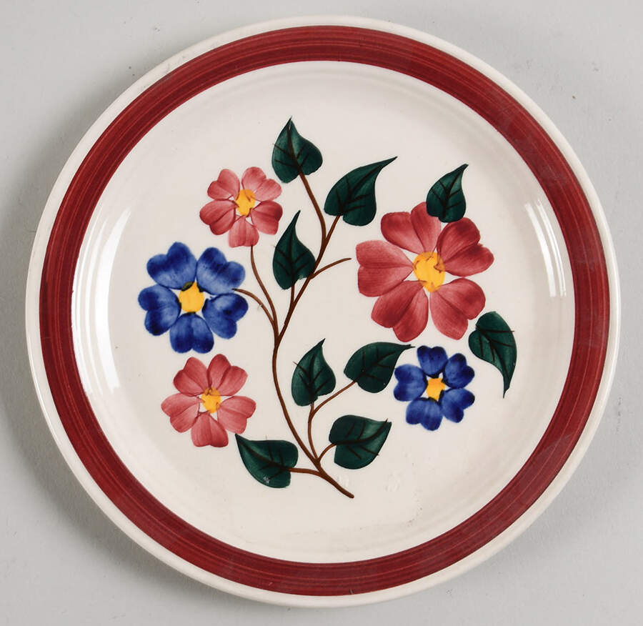 Linda Bread & Butter Plate by Metlox - Poppytrail - Vernon-1