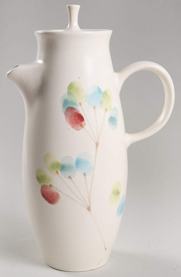 Lollipop Tree Coffee Pot & Lid by Metlox - Poppytrail - Vernon-1